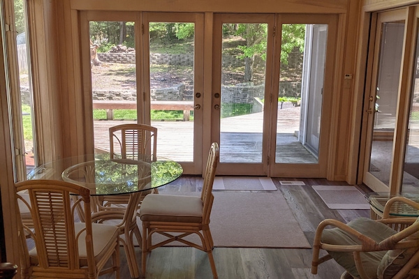 Main floor sun room.