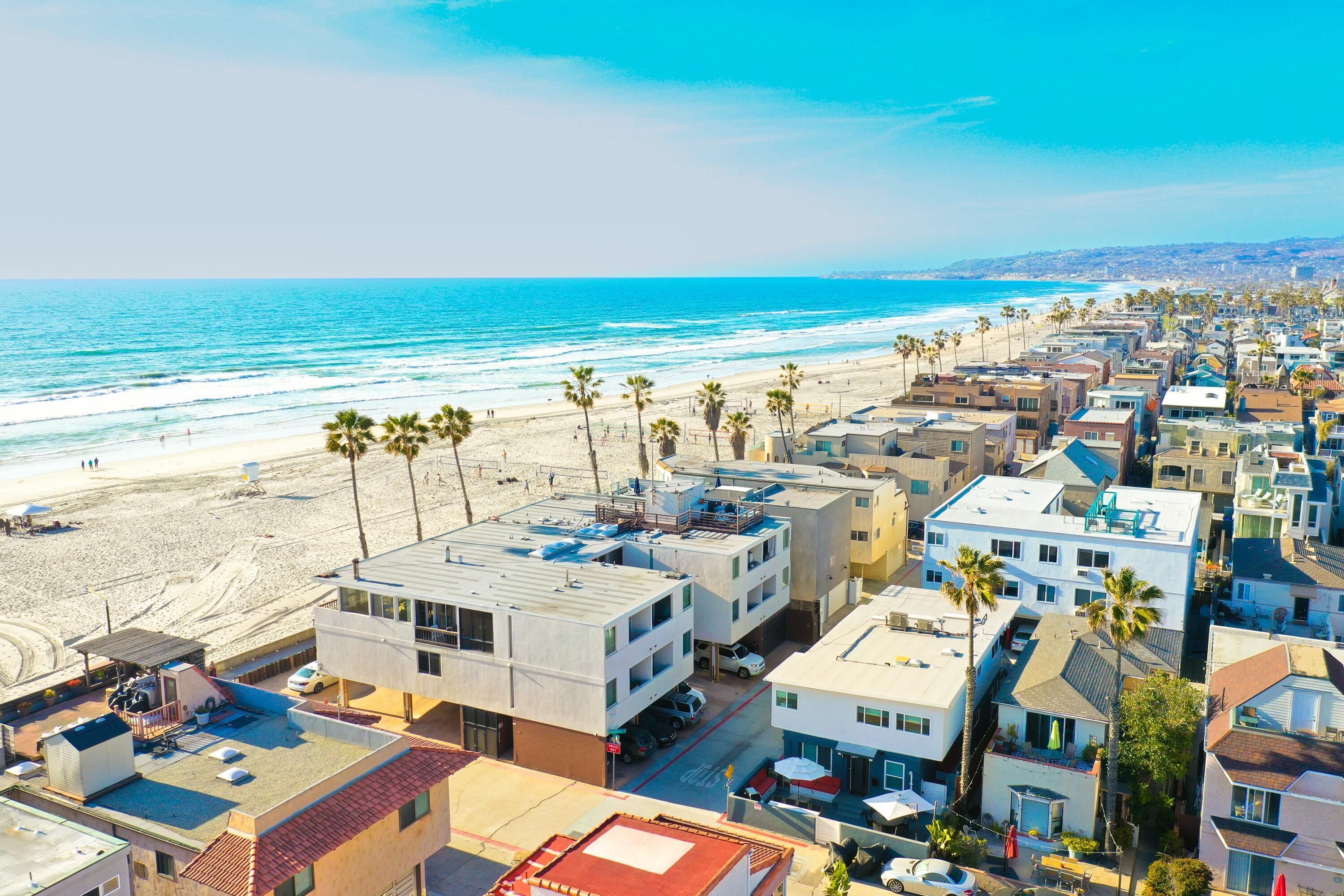 Beach nearby, beach towels