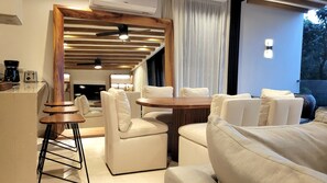 Living area - Casa Mittens (Tulum)