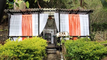 Hot springs, massages