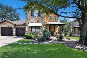 Exterior - Beautiful Home in the Hollows Resort! Views, 4 Pools, Hill Country Escape! (Jonestown)