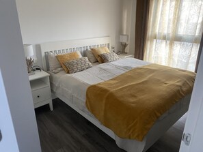 1 bedroom, iron/ironing board, Internet, bed sheets