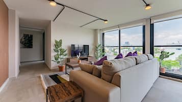 Junior-Apartment, 3 Schlafzimmer | Wohnbereich