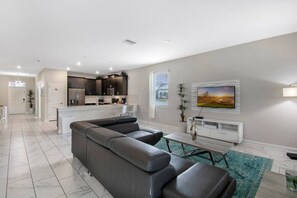 Smart TV, video games, foosball