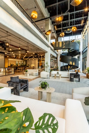 Interior entrance - Hotel Mutuo Vive (Guadalajara)