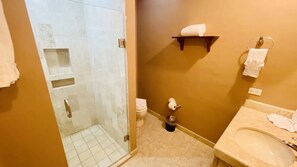Shower, towels