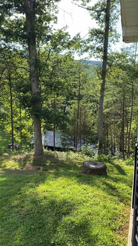 Very beautiful mountain and lake scenery. Wild life all around