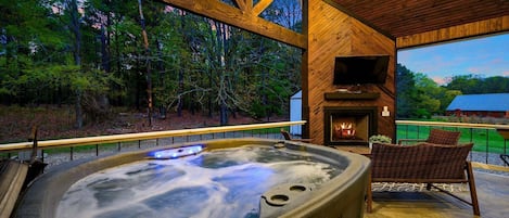 Bañera de hidromasaje exterior