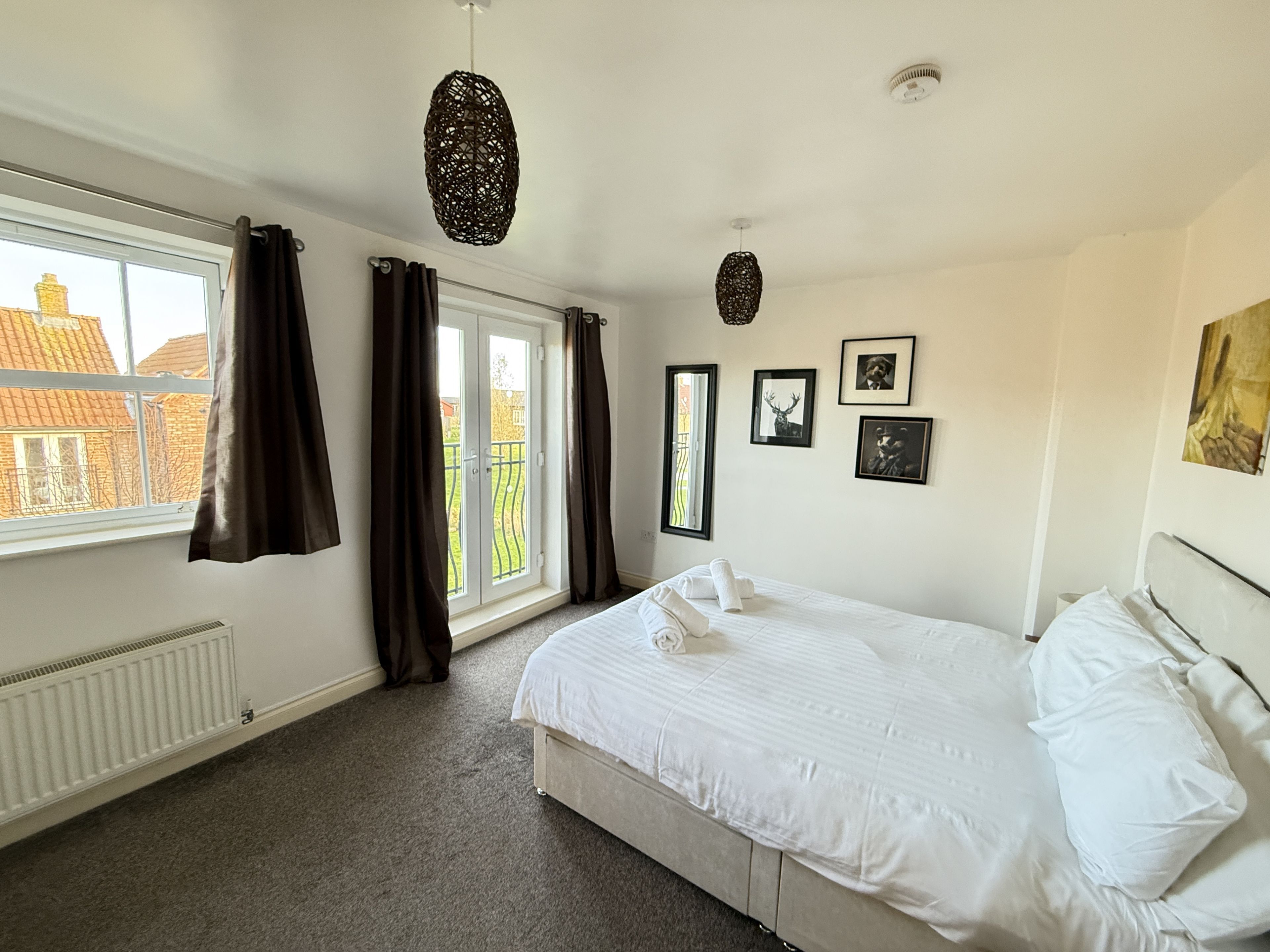 1 bedroom, iron/ironing board, free WiFi, bed sheets