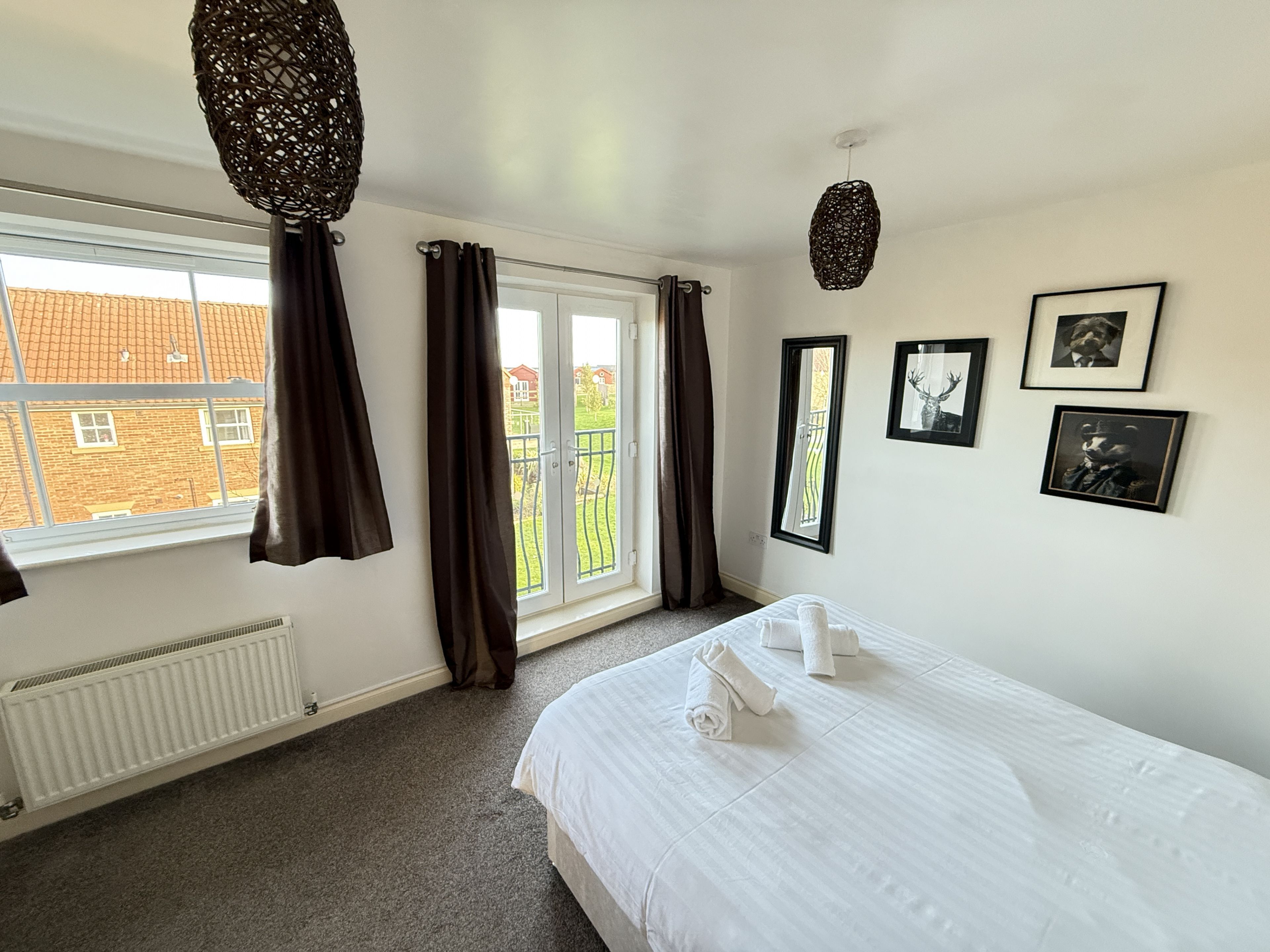 1 makuuhuone, silitysrauta/-lauta, ilmainen Wi-Fi, vuodevaatteet