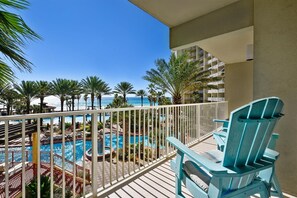 Condo, 1 Bedroom | Property grounds - Shores Of Panama 314 - 1 Bd+bunks, Sleeps 6. Same Level Parking, Free Fun! 1 Bedroom Condo by RedAwning (Panama City Beach)