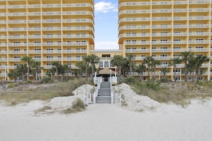 Condo, 1 Bedroom | Exterior - Calypso 1205 - Amazing Condo! Free Fun! Sleeps 4. Free Beach Chairs 1 Bedroom Condo by RedAwning (Panama City Beach)