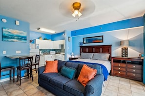Condo, 1 Bedroom | Living area - Shores Of Panama 1506, Perfect For A Great Couples Getaway! Free Fun! Reserved Parking 1 Bedroom Condo by RedAwning (Panama City Beach)