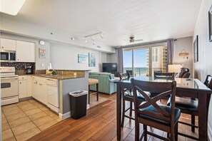 Condo, 1 Bedroom | Interior - Shores Of Panama 726 - 1bd+bunks, Sleeps 6. Sunset View! Reserved Parking Space! Free Fun! 1 Bedroom Condo by RedAwning (Panama City Beach)