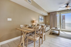 Condo, 2 Bedrooms | Dining - Shores of Panama 1804 - 2 Bedroom + Bunkroom . Updated! Free Fun. 2 Condo by RedAwning (Panama City Beach)