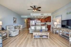 Appart'hôtel, 1 chambre | Coin séjour