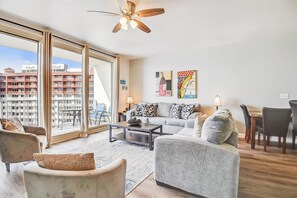 Leilighet, 1 soverom | Oppholdsområde