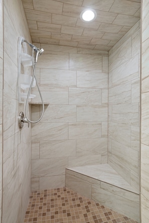 Ferienhütte, 1 Schlafzimmer | Badezimmer | Handtücher, Shampoo