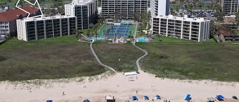 Apartment, 2 Bedrooms | Beach | On the beach