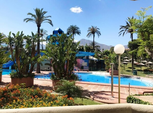 Pool - 1 Bed Flat - Sleeps 5 - Pets - Pool - Smoking (Benalmadena)