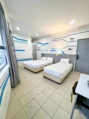 Chambre Familiale, vue ville