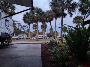 Property grounds - Escape to Coastal Bliss: Charming Downtown Jensen Beach Vacation Camper  (Jensen Beach)