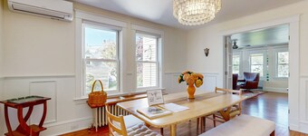 Dog-friendly home with central AC & washer/dryer - steps from Boothbay Harbor