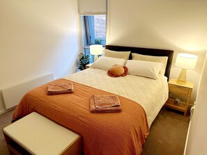 1 bedroom, iron/ironing board, travel crib, free WiFi