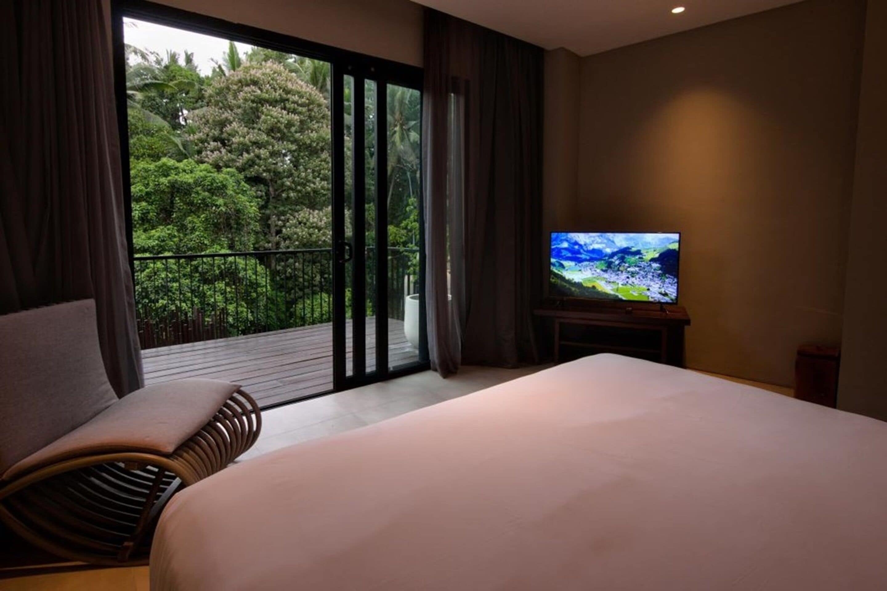Pemandangan balkon