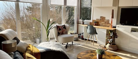 Televisie, boeken en een stereo