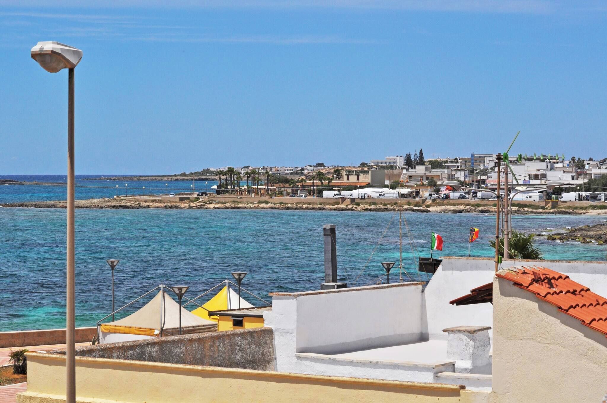 Blick von der Unterkunft