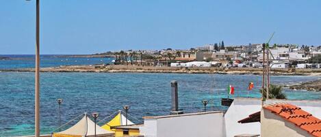 Blick von der Unterkunft