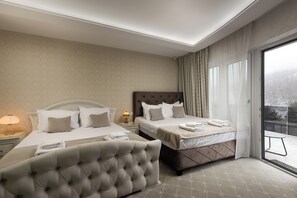 Deluxe-Studio | Minibar, schallisolierte Zimmer, kostenloses WLAN, Bettwäsche