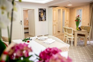 Appartement Deluxe | Minibar, chambres insonorisées, Wi-Fi gratuit, draps fournis