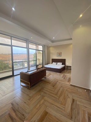 Panoramic Room | View from room - Greedy Five (Kigali)