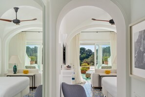 Superior-Doppelzimmer, Meerblick | Hochwertige Bettwaren, Daunenbettdecken