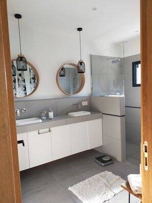 Dusche, Handtücher