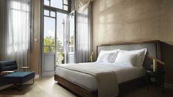 Epos Suite with Acropolis View & Veranda | Premium bedding, minibar, in-room safe, individually decorated