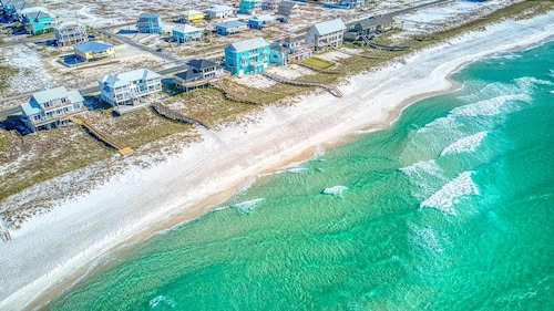 Free Golf Cart Rental with stay! Gorgeous 6/6 Gulf View Home w/ Pool!