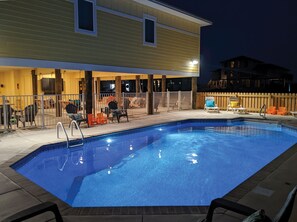 Beheizter Pool