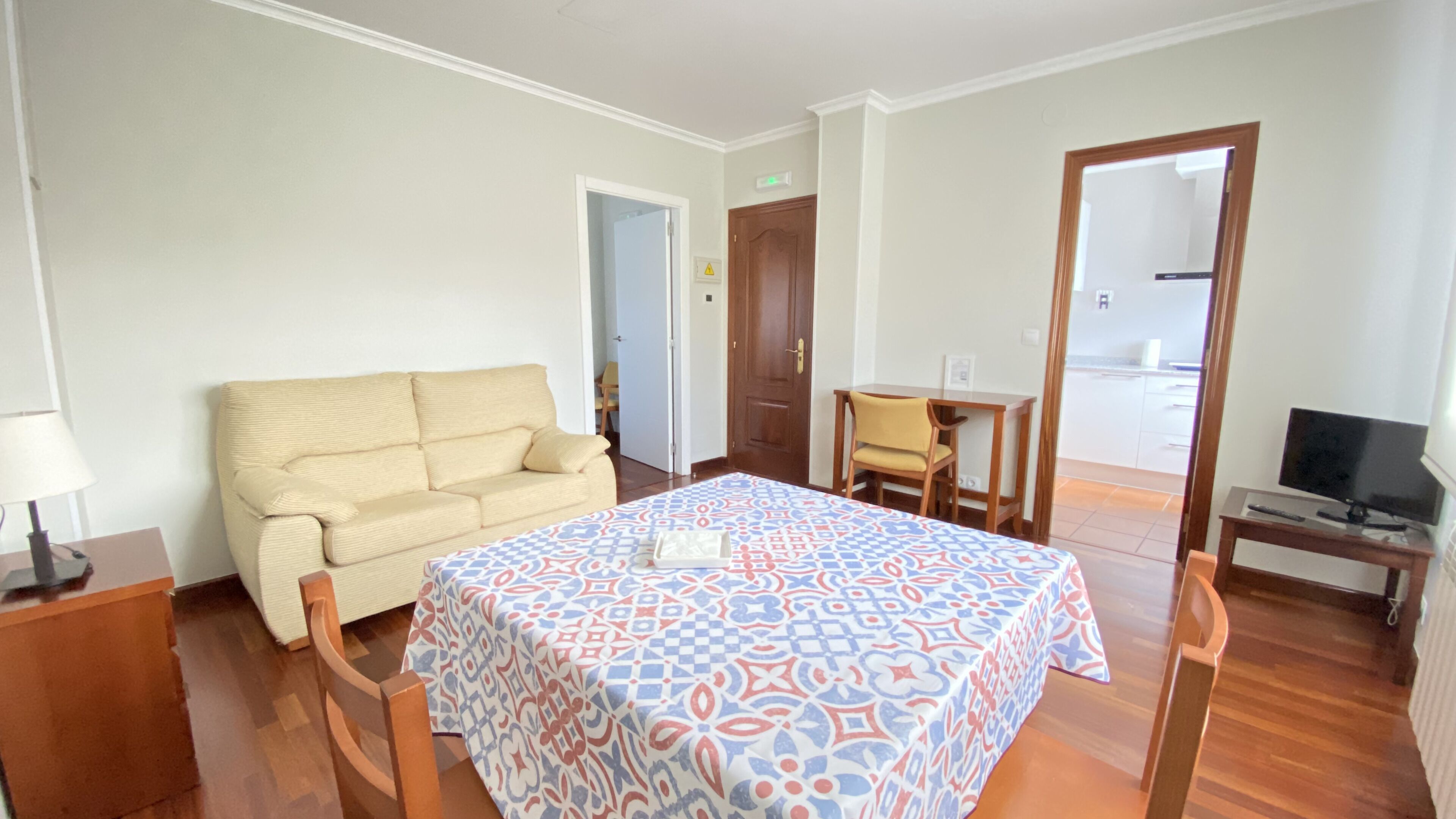 Apartment (101) | Living area | 24-inch LED TV with digital channels, TV