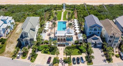 Tiki Tides Welcomes - Direct Oceanfront Heated Pool Home In Cinnamon Beach!