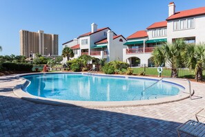 Pool - St Thomas Square #1204C | 5-Minute Walk to Beach + Amenities (Panama City Beach)