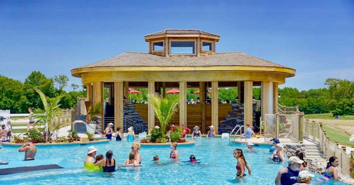 Indoor pool, a heated pool