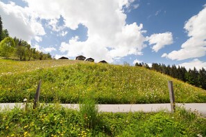 Property grounds - Apartment 'Joshof Talblick' with Mountain View, Private Terrace and Wi-Fi (Moso in Passiria)