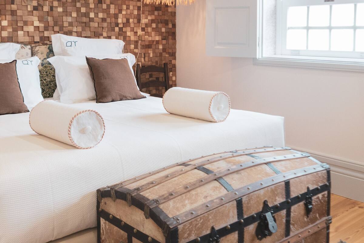 Quarto Montanha | ผ้าปูที่นอนฝ้ายอียิปต์, เครื่องนอนระดับพรีเมียม, ห้องเก็บเสียง