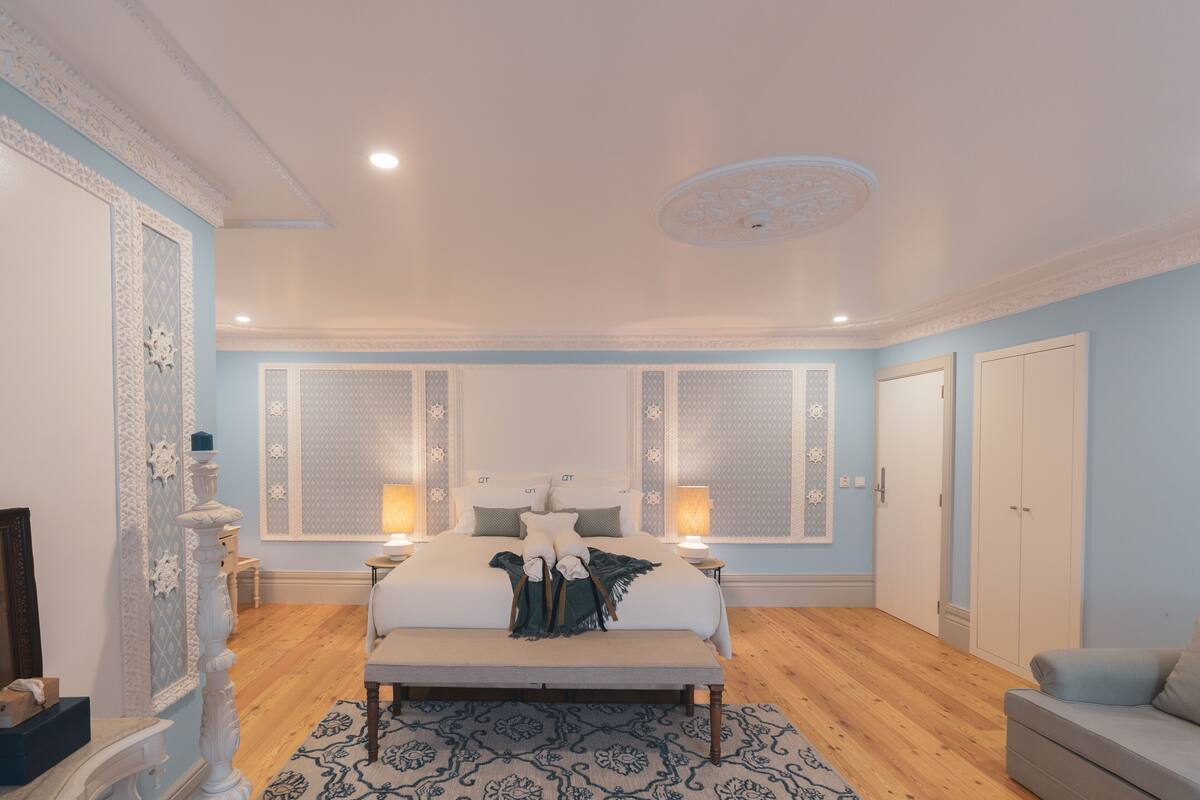 Quarto Gonçalo | ผ้าปูที่นอนฝ้ายอียิปต์, เครื่องนอนระดับพรีเมียม, ห้องเก็บเสียง