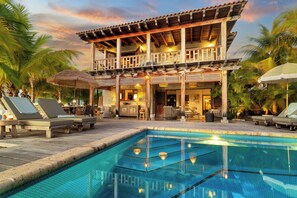 Pool - Luxe Villa aan het Water op het Tropische Bonaire (Kralendijk)