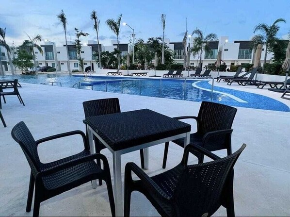 Alberca al aire libre