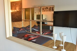 1 bedroom, iron/ironing board